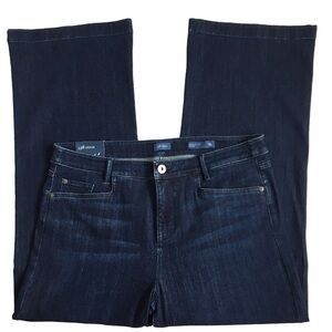 J Jill Denim Smooth Fit Full Leg Blue Denim Jeans Indigo Night Wash Size 16P